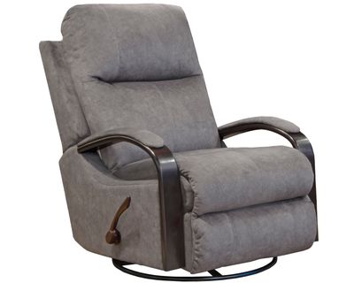 NILES SWIVEL GLIDER RECLINER - GRAPHITE