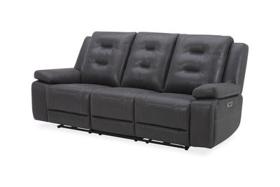 CALDWELL POWER SOFA - TAHOE CHARCOAL