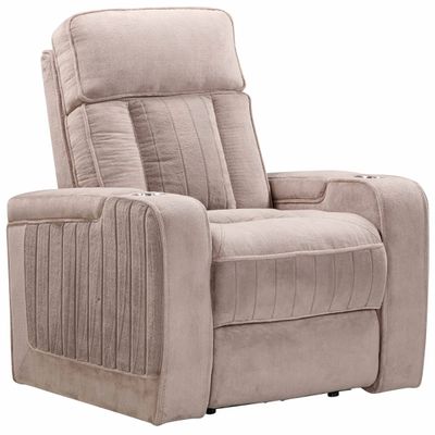 EQUINOX RECLINER W/ POWER HEADREST - MUSHROOM