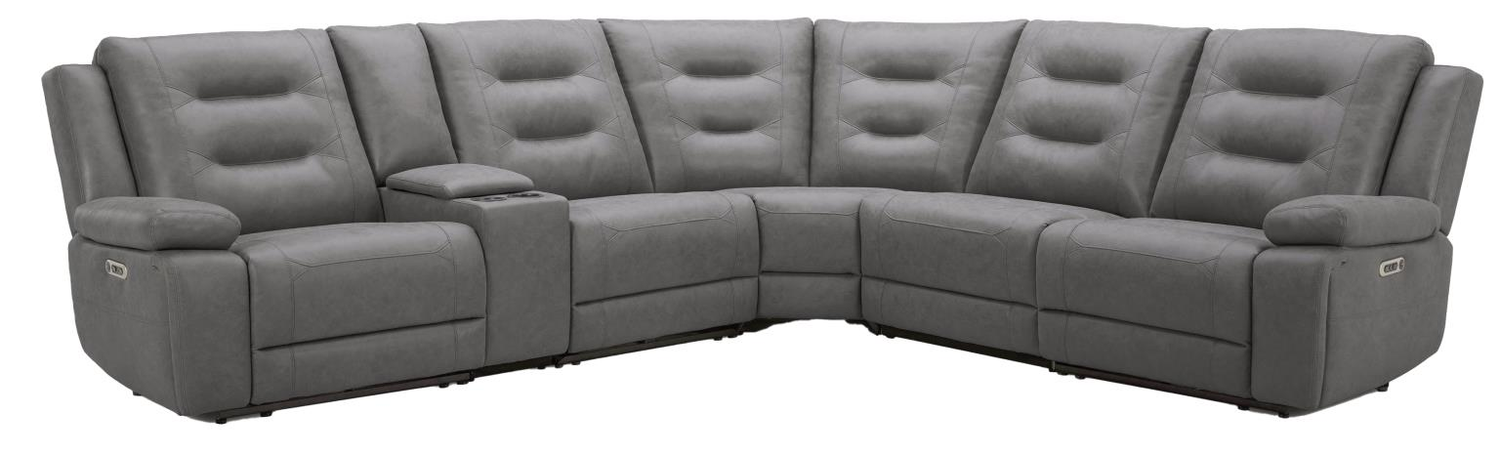CALDWELL 6PC MODULAR SECTIONAL- TAHOE CHARCOAL