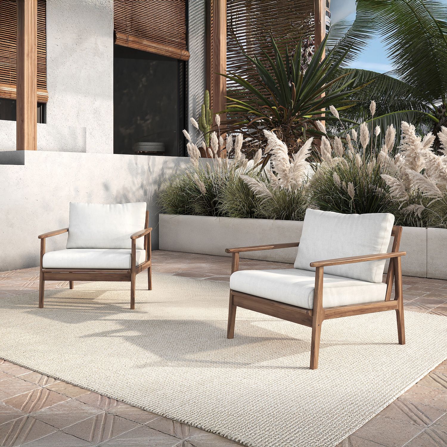 ASHTON PATIO CLUB CHAIR (MUST BUY IN PAIRS)-NATURAL