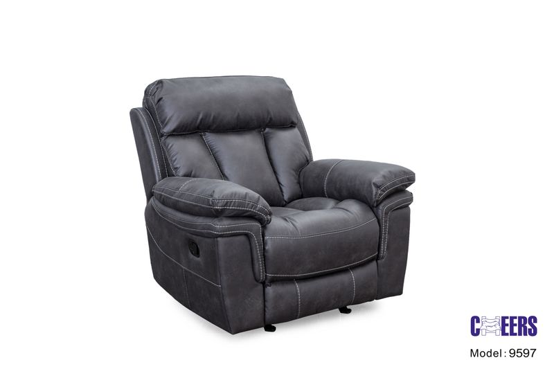 GLIDER RECLINER - Cayman Gunmetal