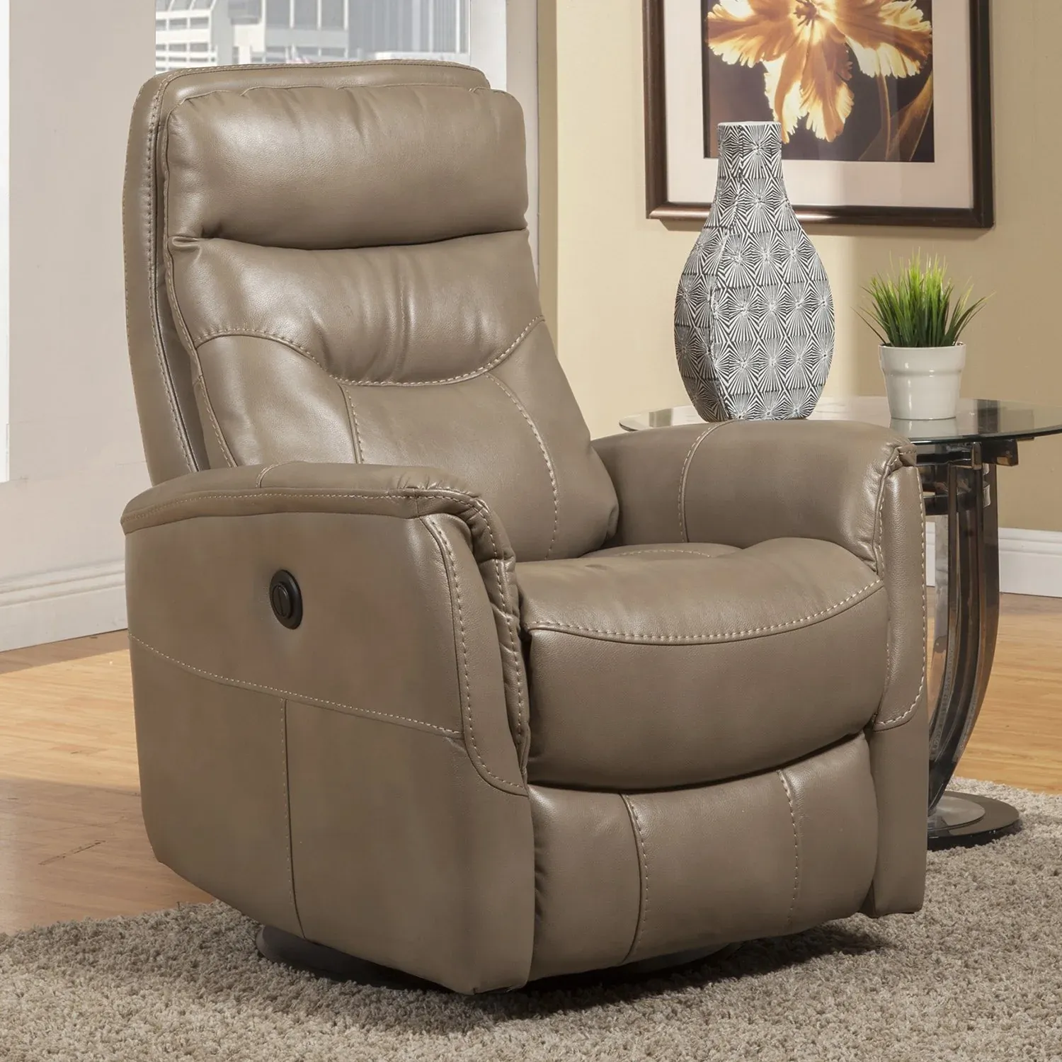 GEMINI POWER RECLINER - LINEN