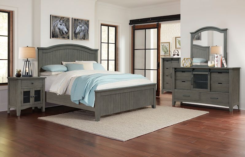 STOCKTON KING 5 PC SET- ANTIQUE ASH