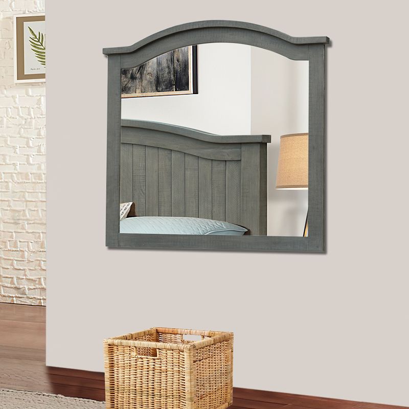STOCKTON MIRROR- ANTIQUE ASH