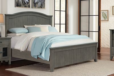 STOCKTON QUEEN BED- ANTIQUE ASH