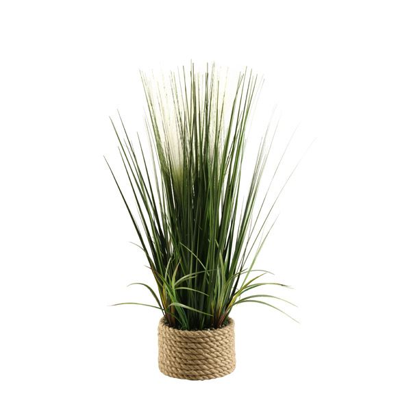 Tall Mixed Grasses in Rope Planter