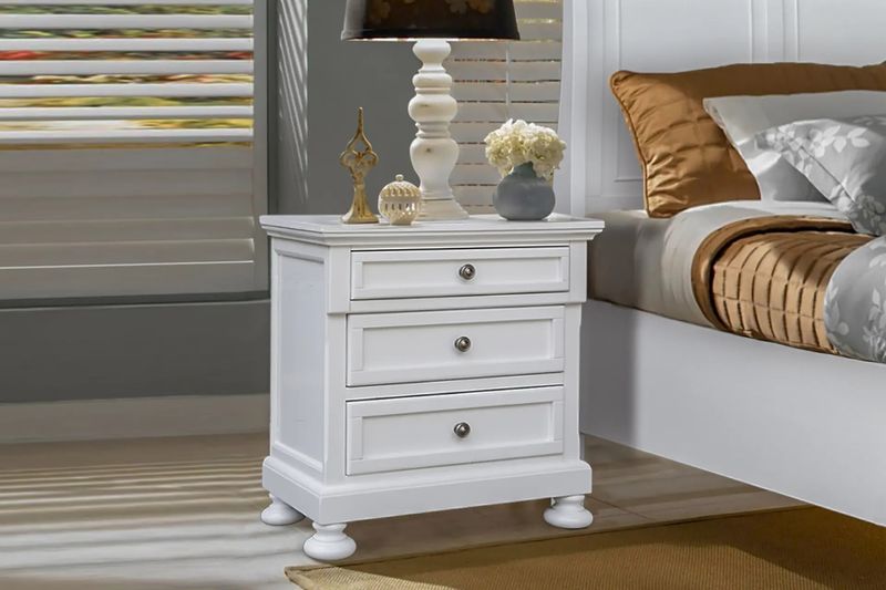 WILLOW RIDGE NIGHTSTAND - WHITE