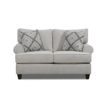 BAYLOR LOVESEAT - CAYMAN LINEN (DISC)