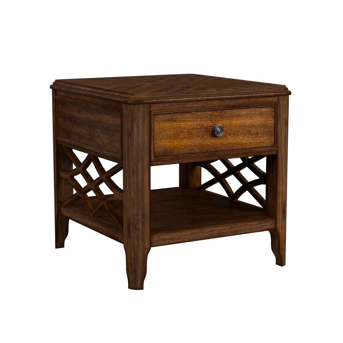Phillipe End Table in Cherry
