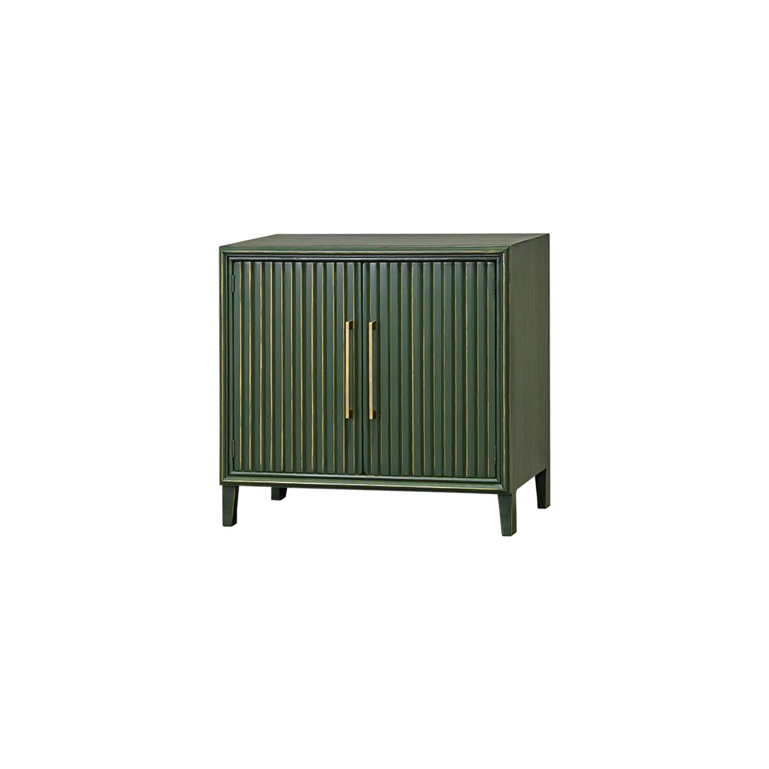 RILEY SMALL CONSOLE - GOLDEN GREEN