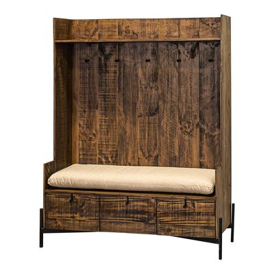 SOLANO HALL TREE - SADDLE BROWN