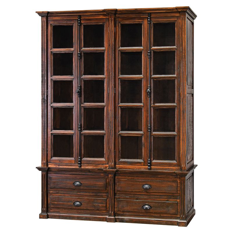 HARTFORD CURIO TOP &amp; BASE - TOBACCO