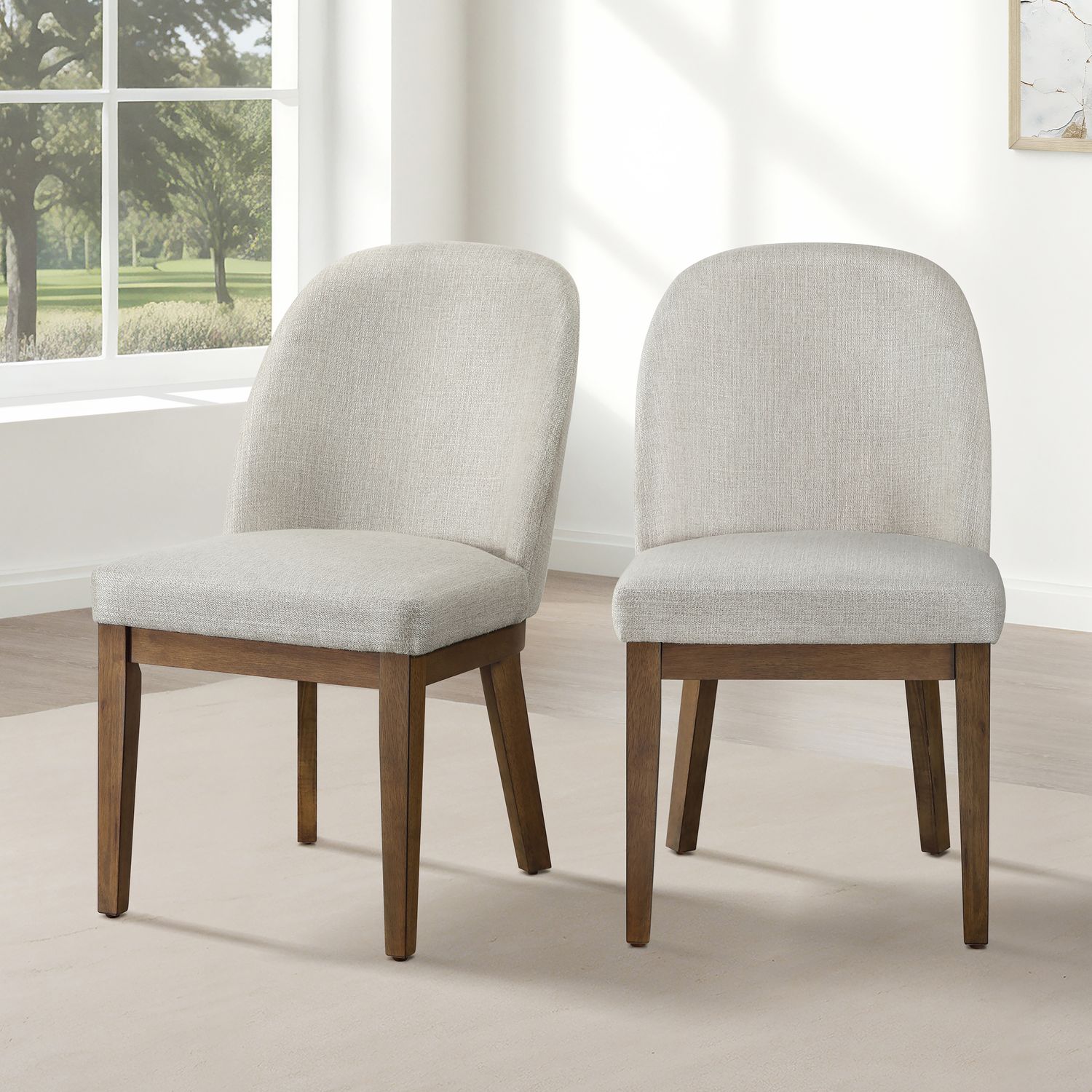 PHOENIX DINING CHAIR (MUST ORDER IN PAIRS)-CHESTNUT