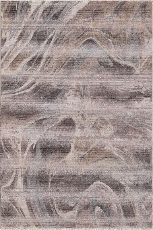 ADELE 8813 BLUSH GREY MARBLE 5' X 7'8"