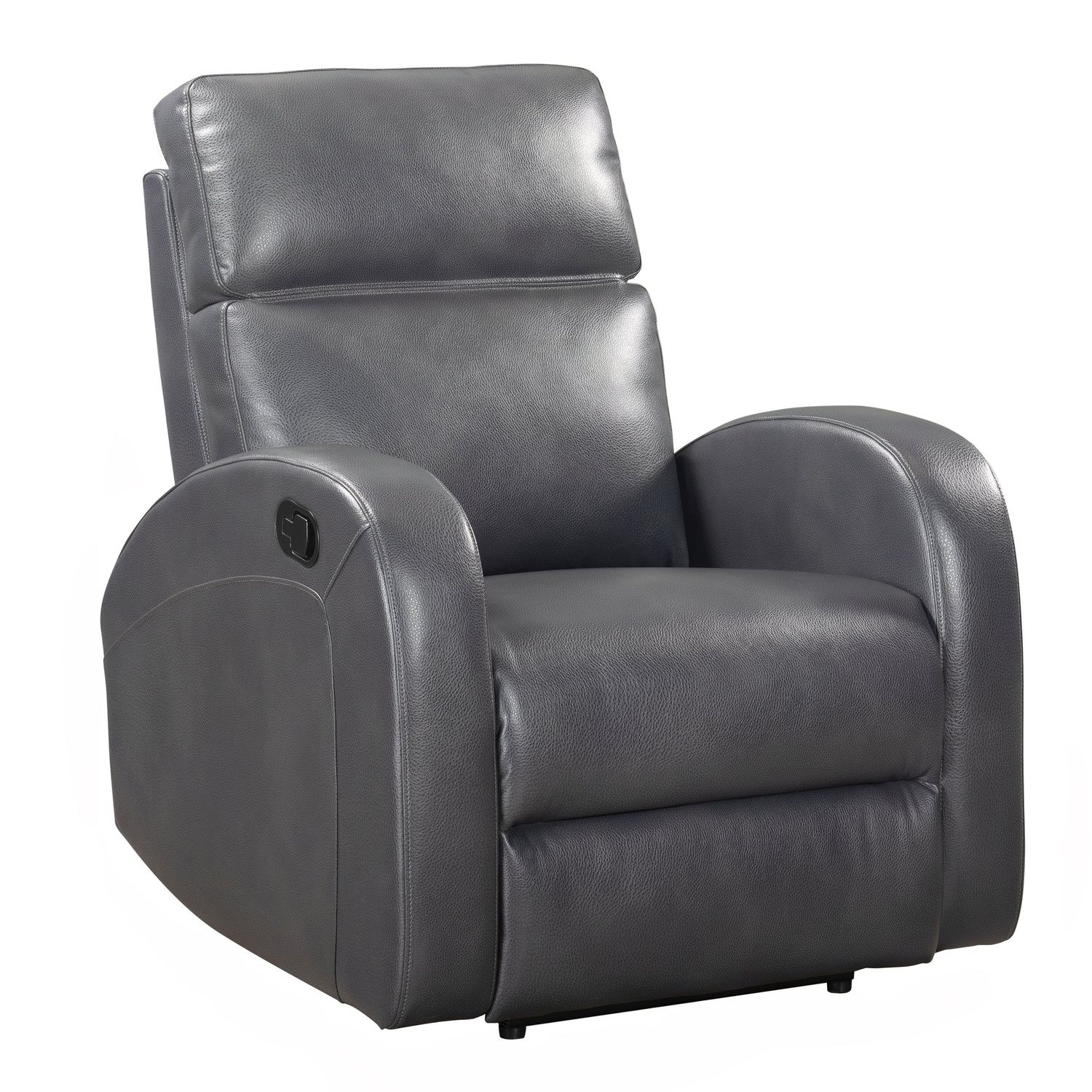 DEVIN MANUAL RECLINER - PEBBLE GRAY