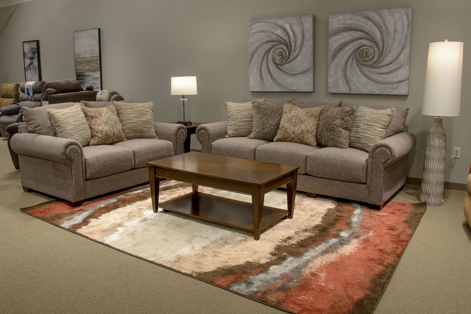 BARRETT SOFA - STONE