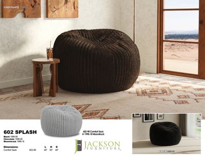 Splash Comfort Sack- Chocolate