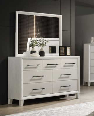 BALLARD MIRROR-WHITE