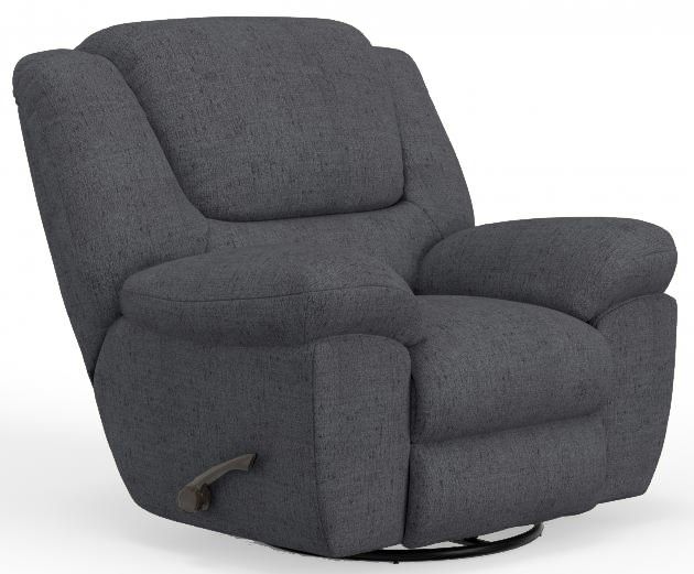 TRIFECTA SWIVEL RECLINER - SMOKE