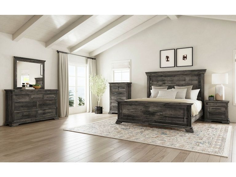 Park Ridge QUEEN 5PC SET - Charcoal