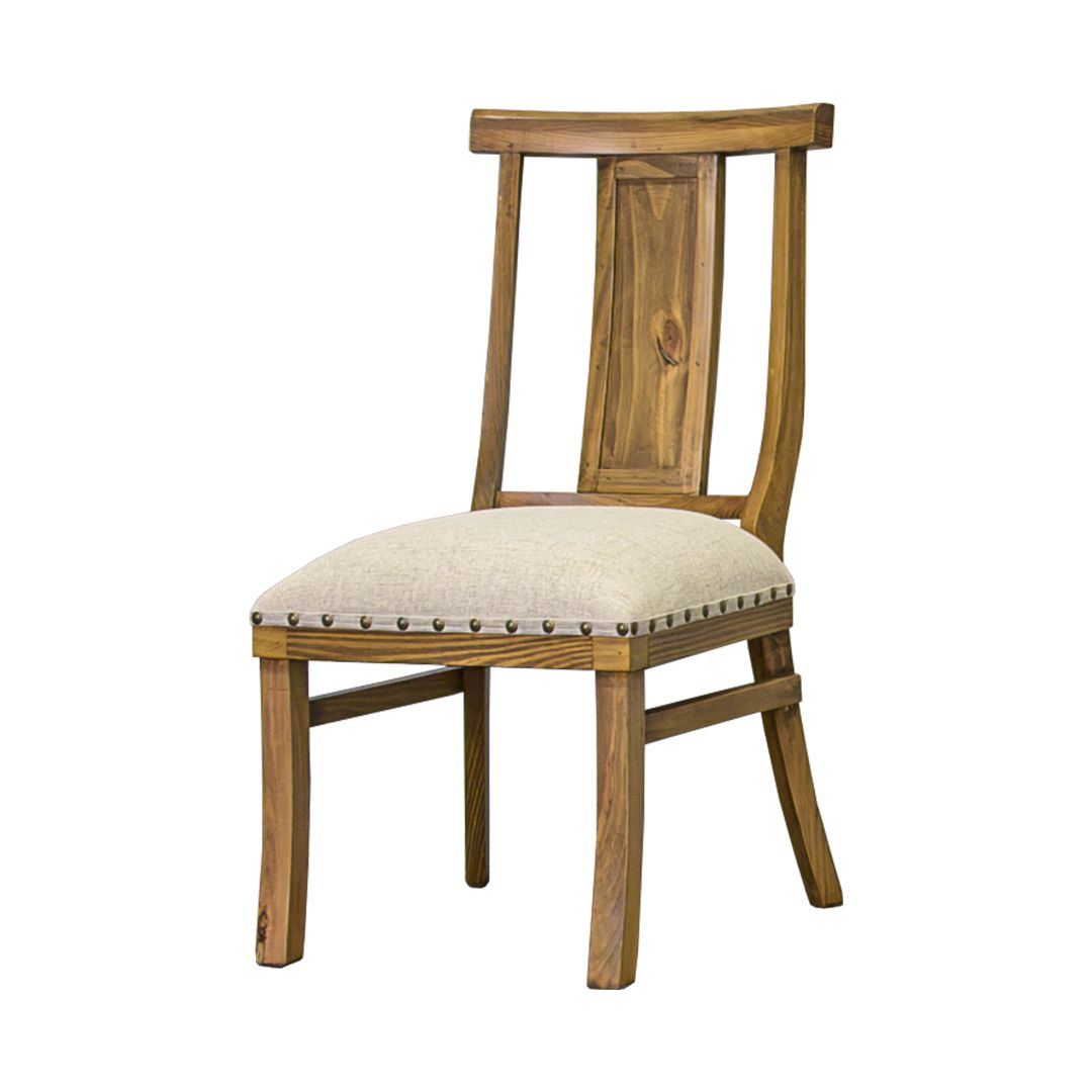 INDUSTRIAL FABRIC CUSHIONED CHAIR  - WHEAT (MUST ORDER IN PAIRS)