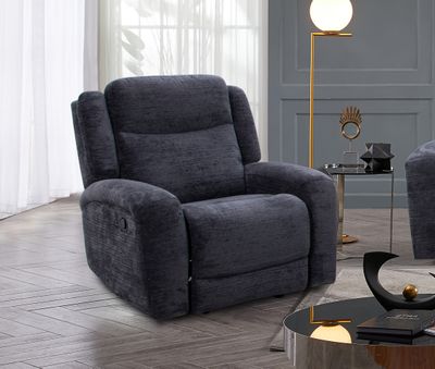 GLIDER POWER RECLINER - LUCIE CHARCOAL