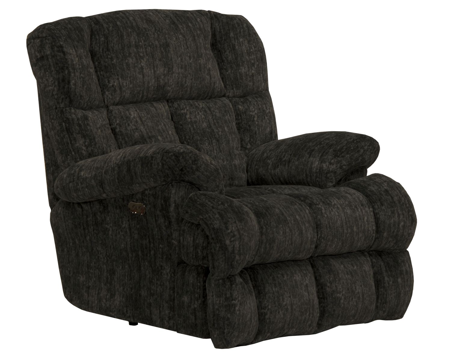 CIRRUS POWER LAY-FLAT CHAISE RECLINER - CHARCOAL