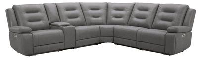 CALDWELL 6PC MODULAR SECTIONAL- TAHOE CHARCOAL