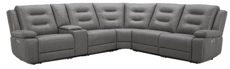 CALDWELL 6PC MODULAR SECTIONAL- TAHOE CHARCOAL