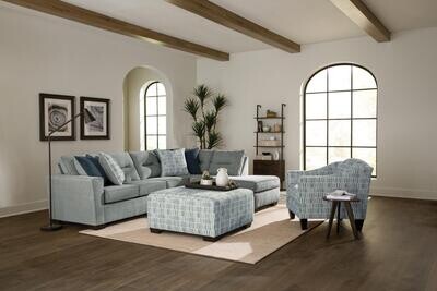 BONO SLATE 2PC SECTIONAL