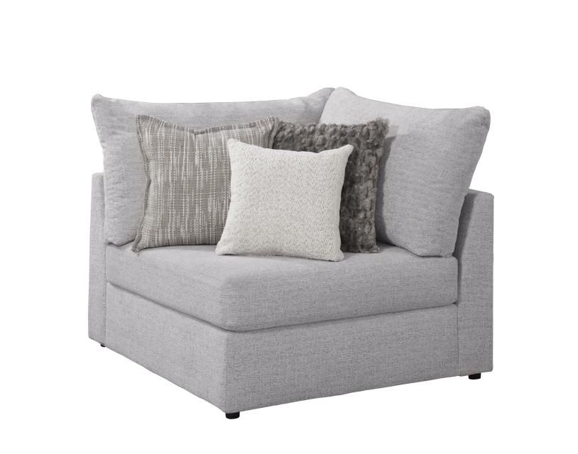 JAMESON ECRU CORNER CHAIR/ARM