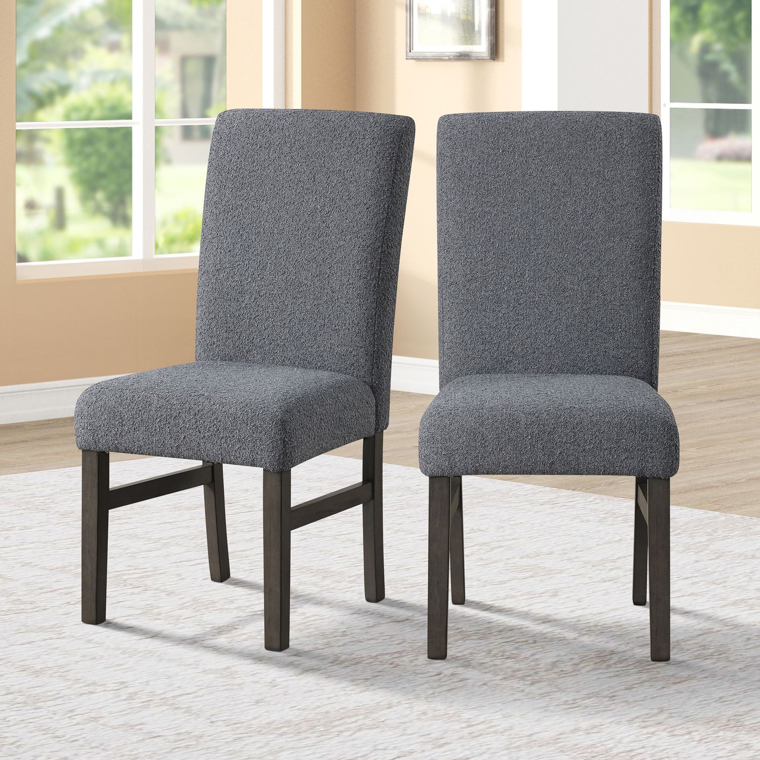 HIGH LINE DINING CHAIR (MUST ORDER IN PAIRS) -GRAY