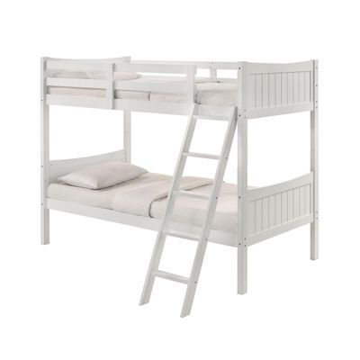 SAMI TWIN/TWIN BUNKBED- WHITE