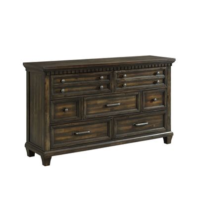 MCCOY 7-DRAWER DRESSER IN CHARCOAL MCCOY 7-DRAWER DRESSER IN CHARCOAL