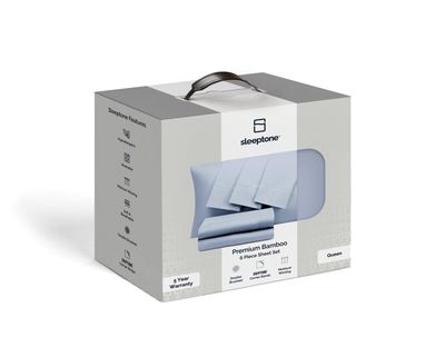 SLEEPTONE BAMBOO SHEETS &amp; PILLOW CASE SET