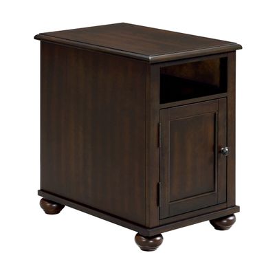 Wagner Chairside Table with USB in Cherry Wagner Chairside Table with USB in Cherry
