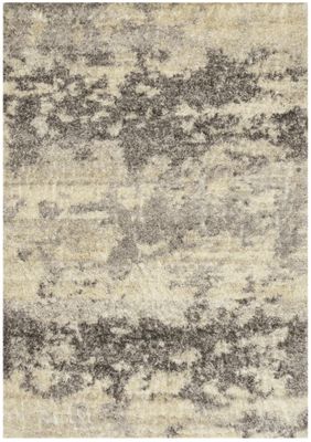 MERINO 6713 IVORY/GREY SILHOUETTE 5'3" X 7'7"