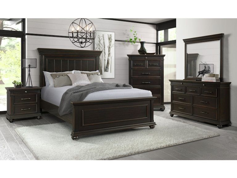 Slater Queen 5PC SET - Black