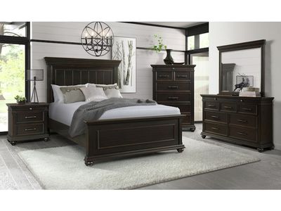 Slater Queen 5PC SET - Black