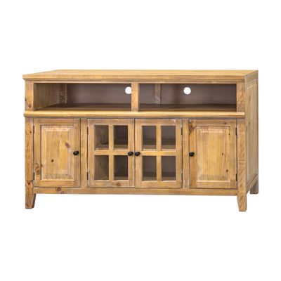 HACIENDA 60" TV STAND - LIGHT BARNWOOD