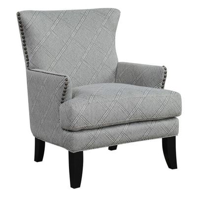 NOLA ACCENT CHAIR- SHIBORI FOG (DISC)