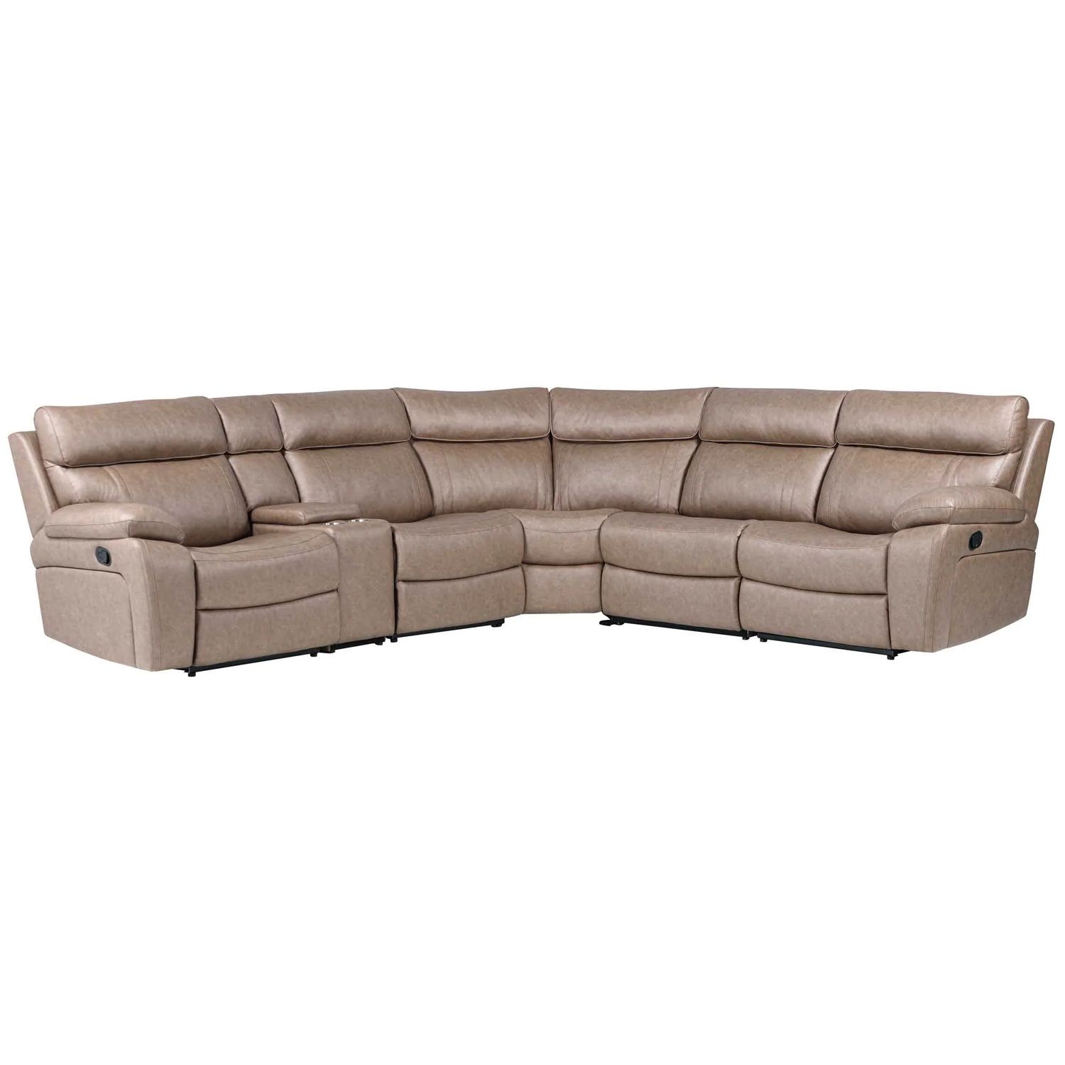 THEON - STOKES TOFFEE 6pc SECTIONAL