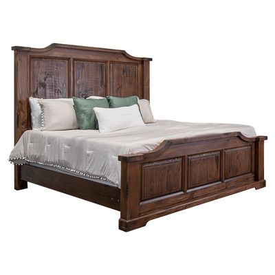CLEVELAND KING BED - AMBER BROWN CLEVELAND KING BED - AMBER BROWN