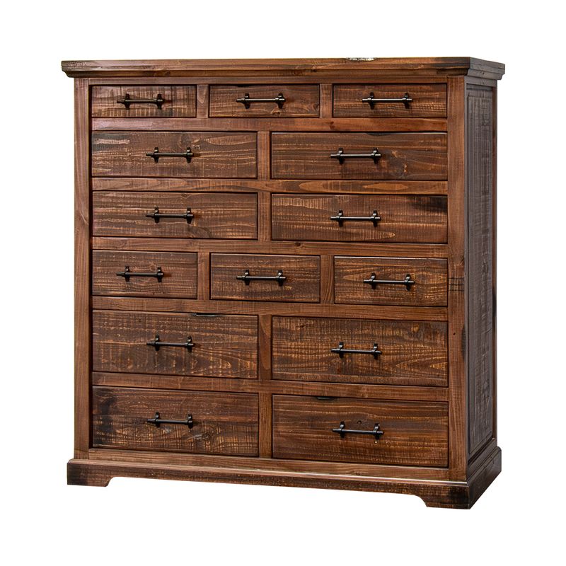 CLEVELAND GENTLEMAN'S CHEST -  AMBER BROWN