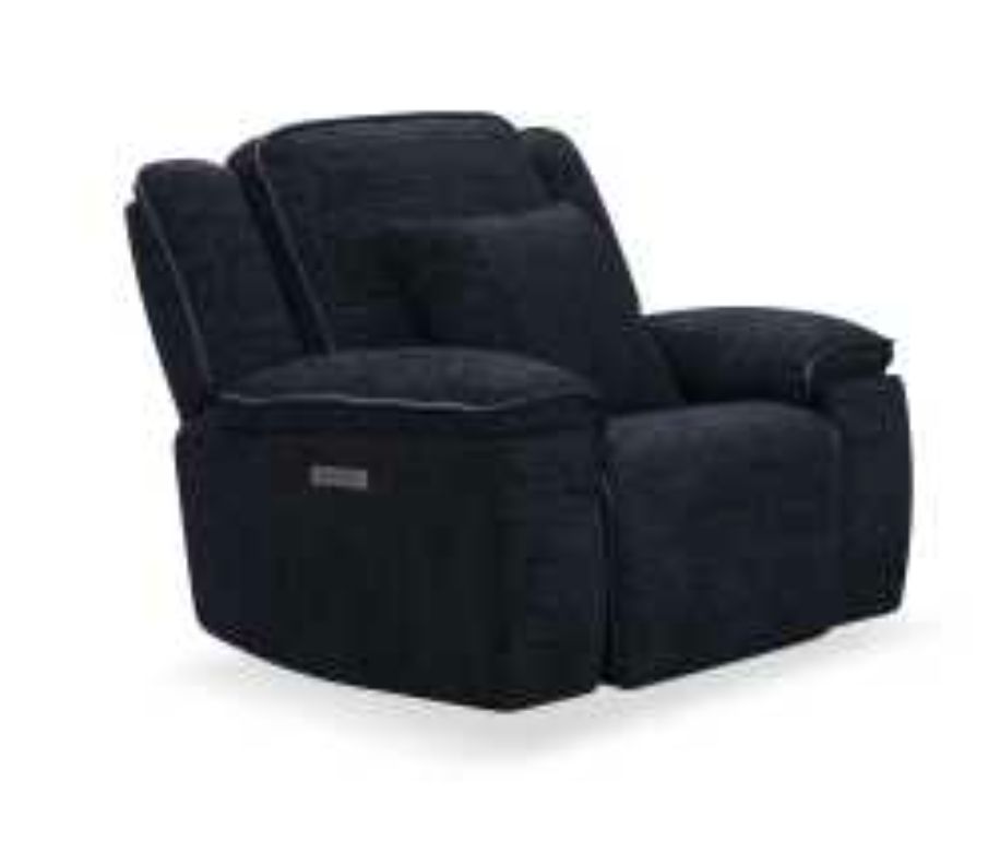 POWER RECLINER W/ HEADREST - SAHARA EBONY
