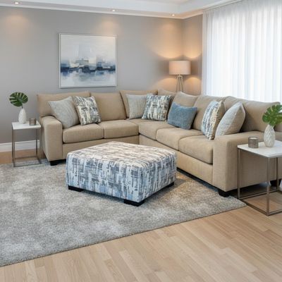 CAKE POP CASHEW 2PC SECTIONAL