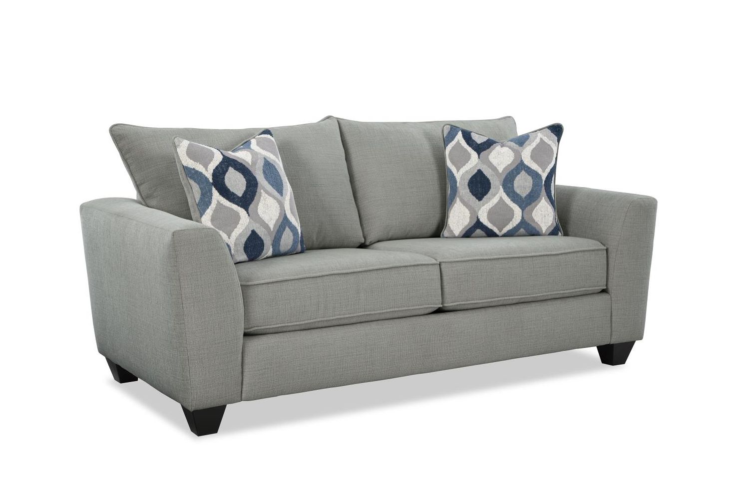 CLEARVIEW GRAY LOVESEAT