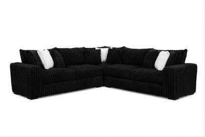 Mondo Monster Black 3PC SECTIONAL