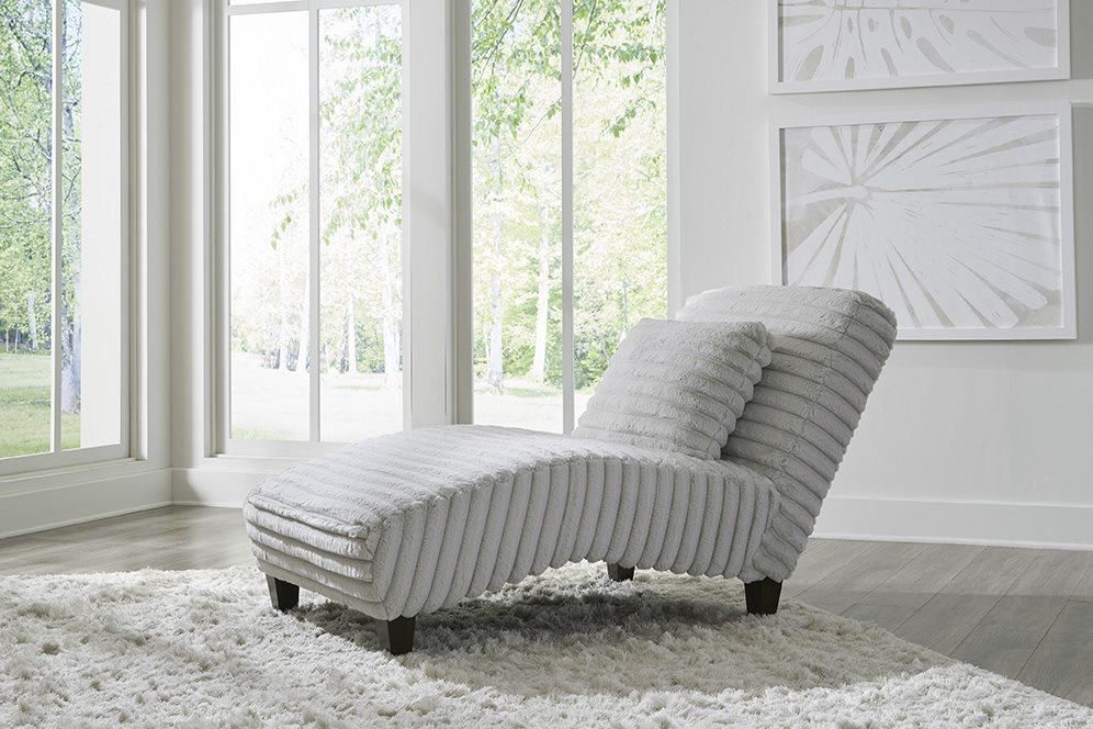 Mondo Grey Chaise Lounge